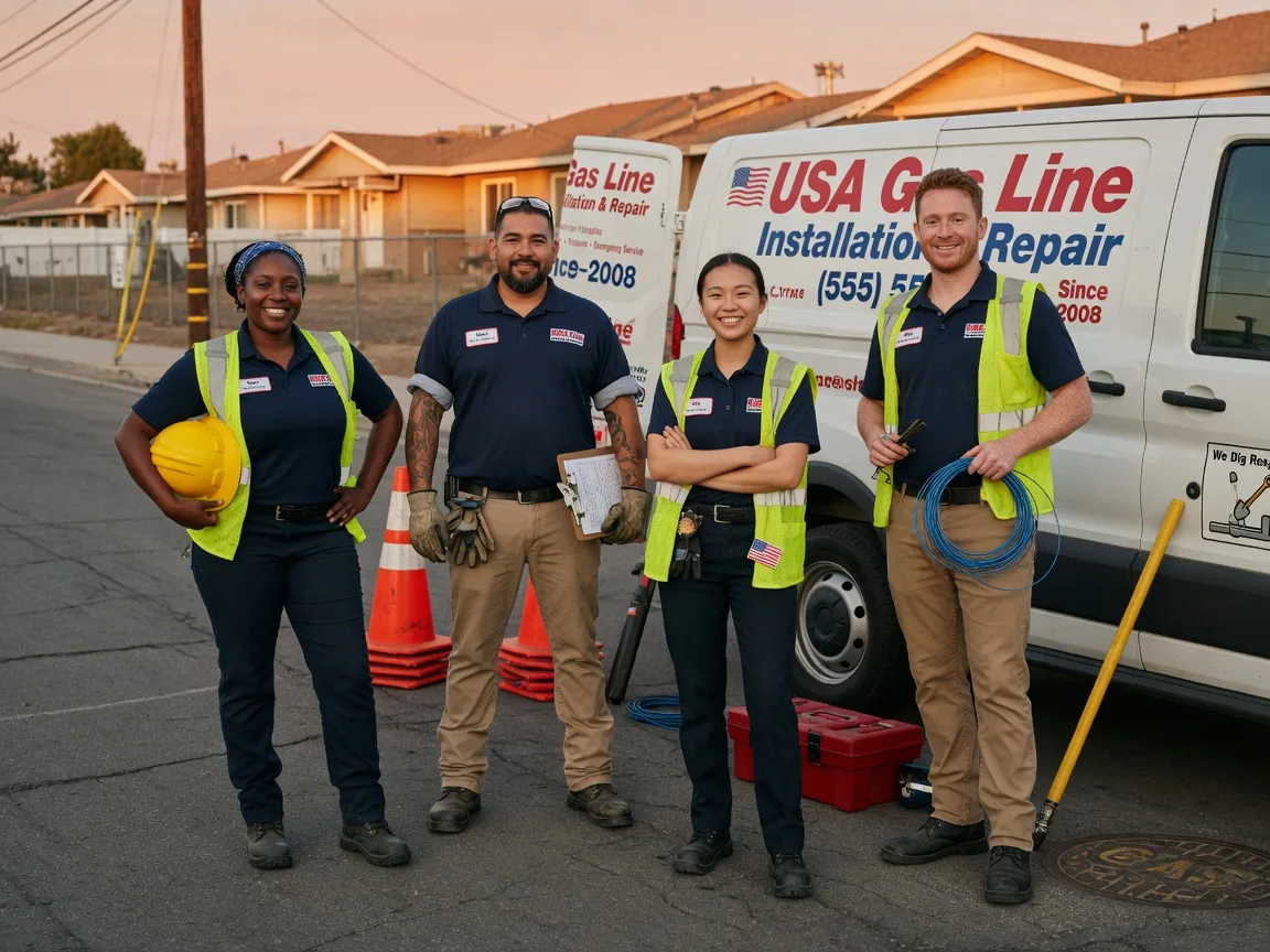 Gas Line Installation company in Section, AL